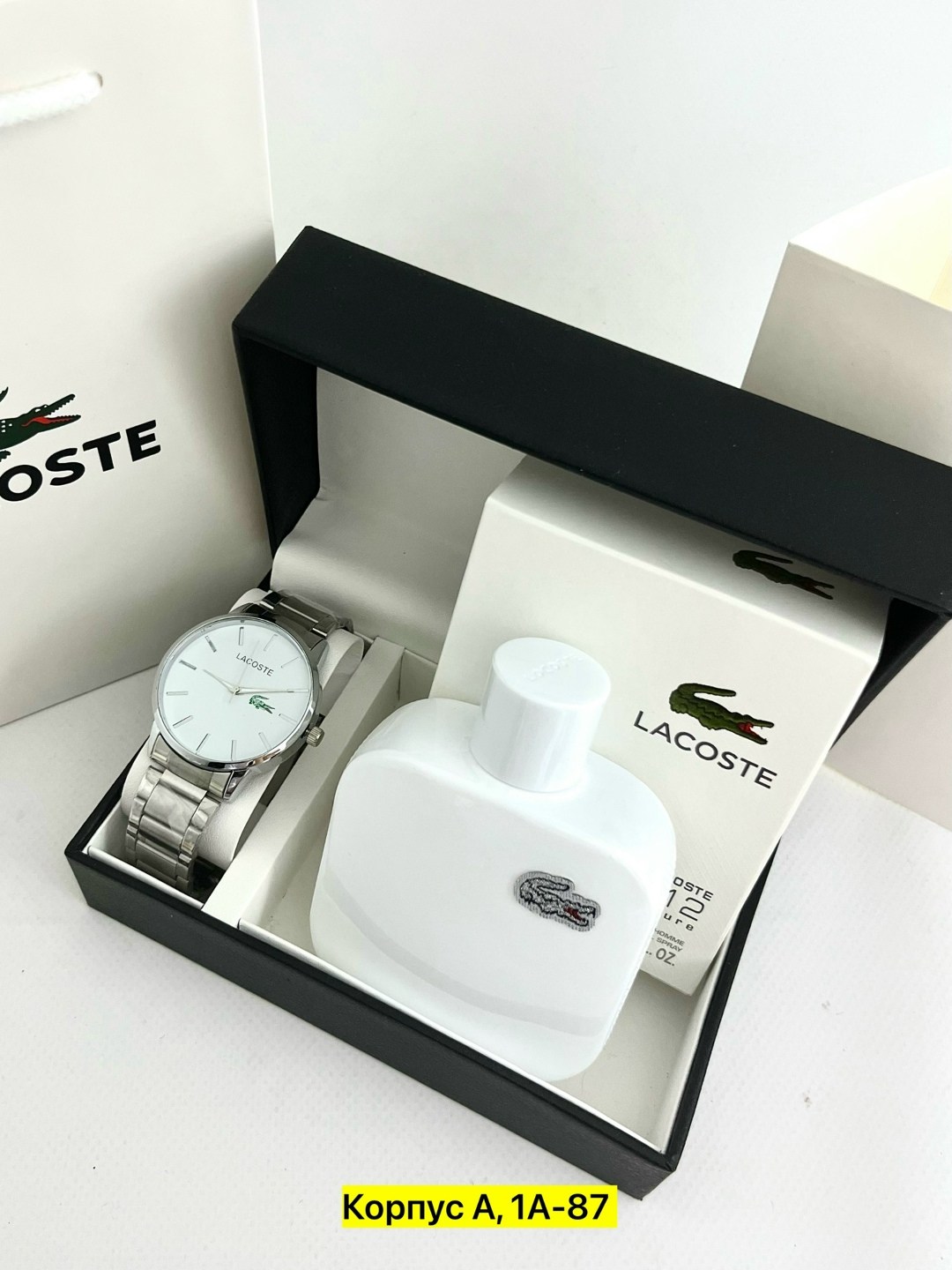 lacoste eau de lacoste l.12.12 vert edt 100 ml,lacoste eau de lacoste l.12.12. green (vert) 100 ml,lacoste eau de lacoste l 12 12,часы для мужчин,подарочные мужские наборы