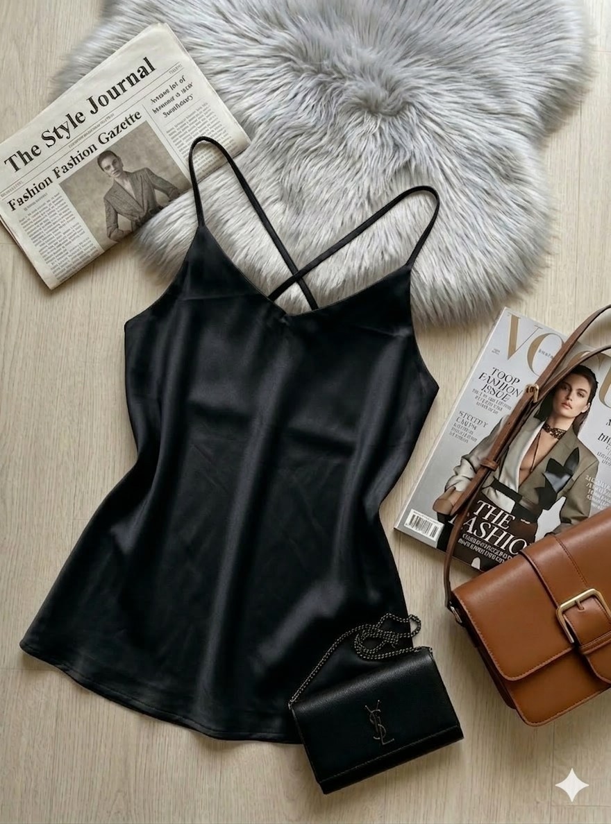 шелковый топ,женский шелковый топ,атласный топ,женский топ на бретелях,шелковая майка