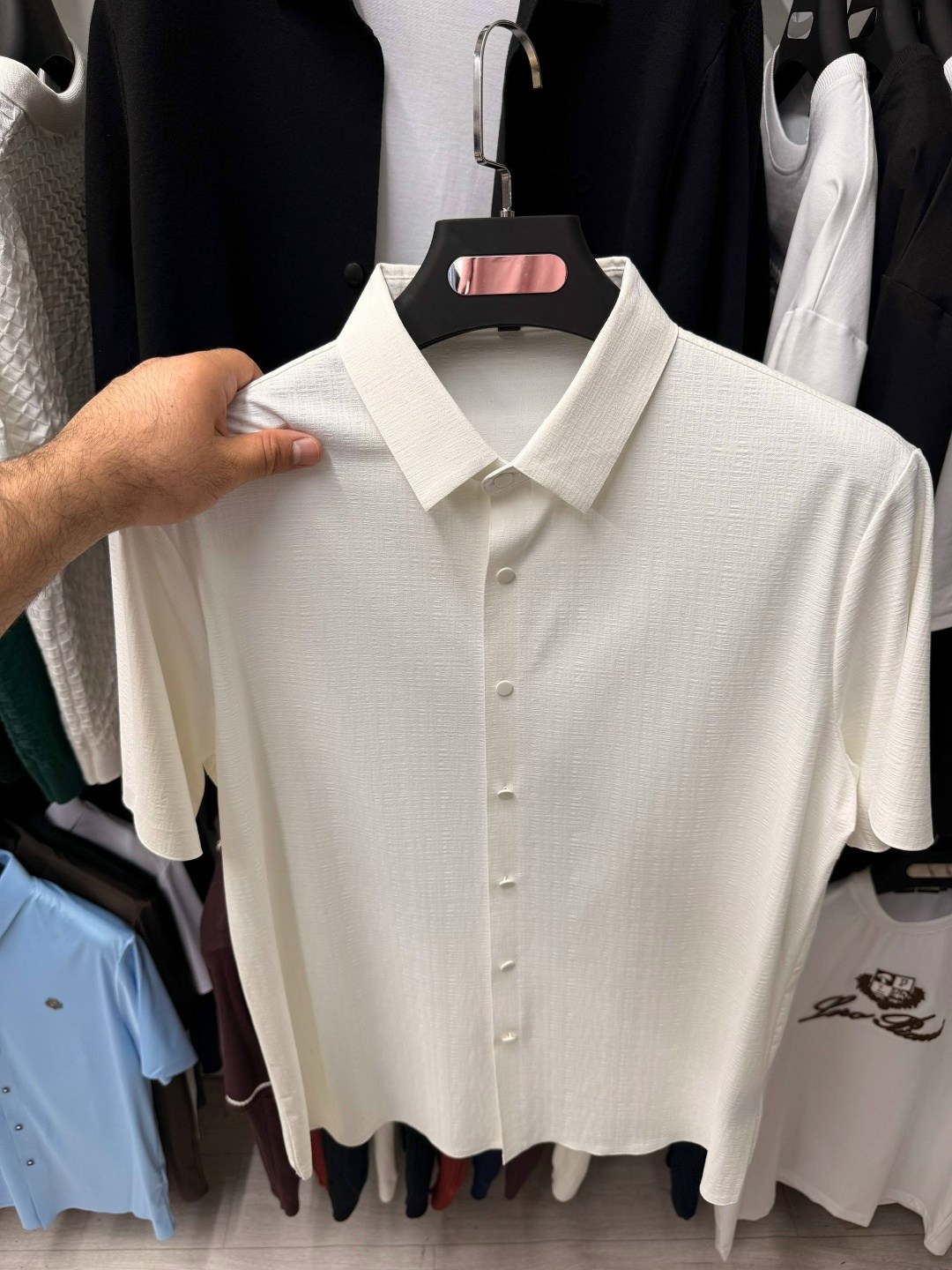 повседневная рубашка,поло с коротким рукавом,поло loro piana,мужская рубашка поло,мужская хлопковая рубашка