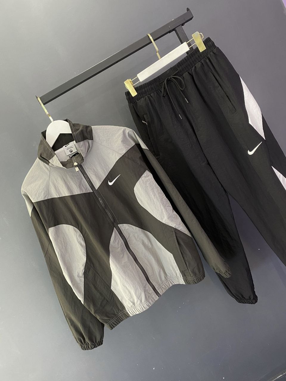 ветровка nike,nike jacket,nike vintage windbreaker jacket black white xl,vintage nike windbreaker jacket 90s 80s,windbreaker jacket