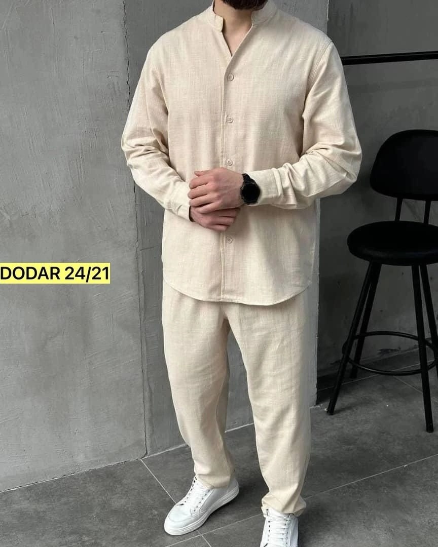 мужской льняной костюм,мужской костюм из льна,костюм летний мужской,льняной летний костюм с рубашкой и штанами evergent,летний мужской льняной костюм