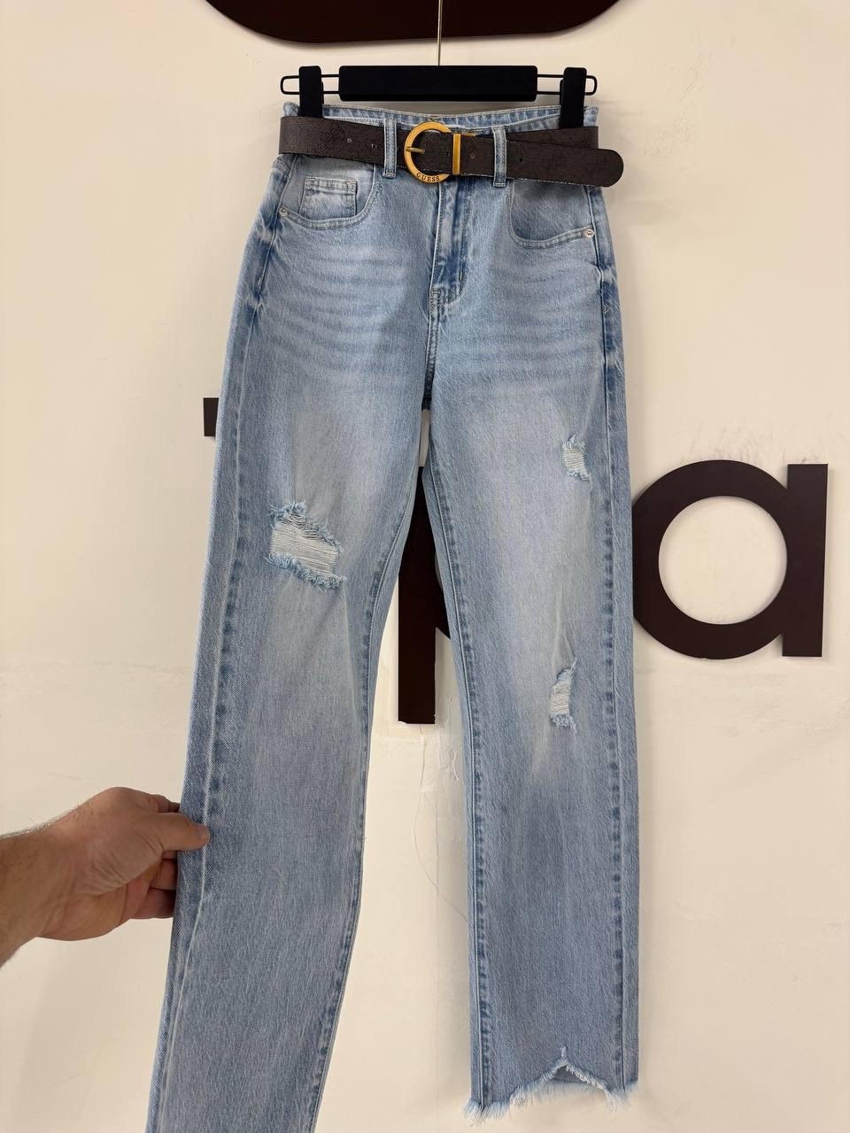 джинсы женские,джинсы рваные с высокой посадкой,джинсы рваные широкие,джинсы рваные,джинсы