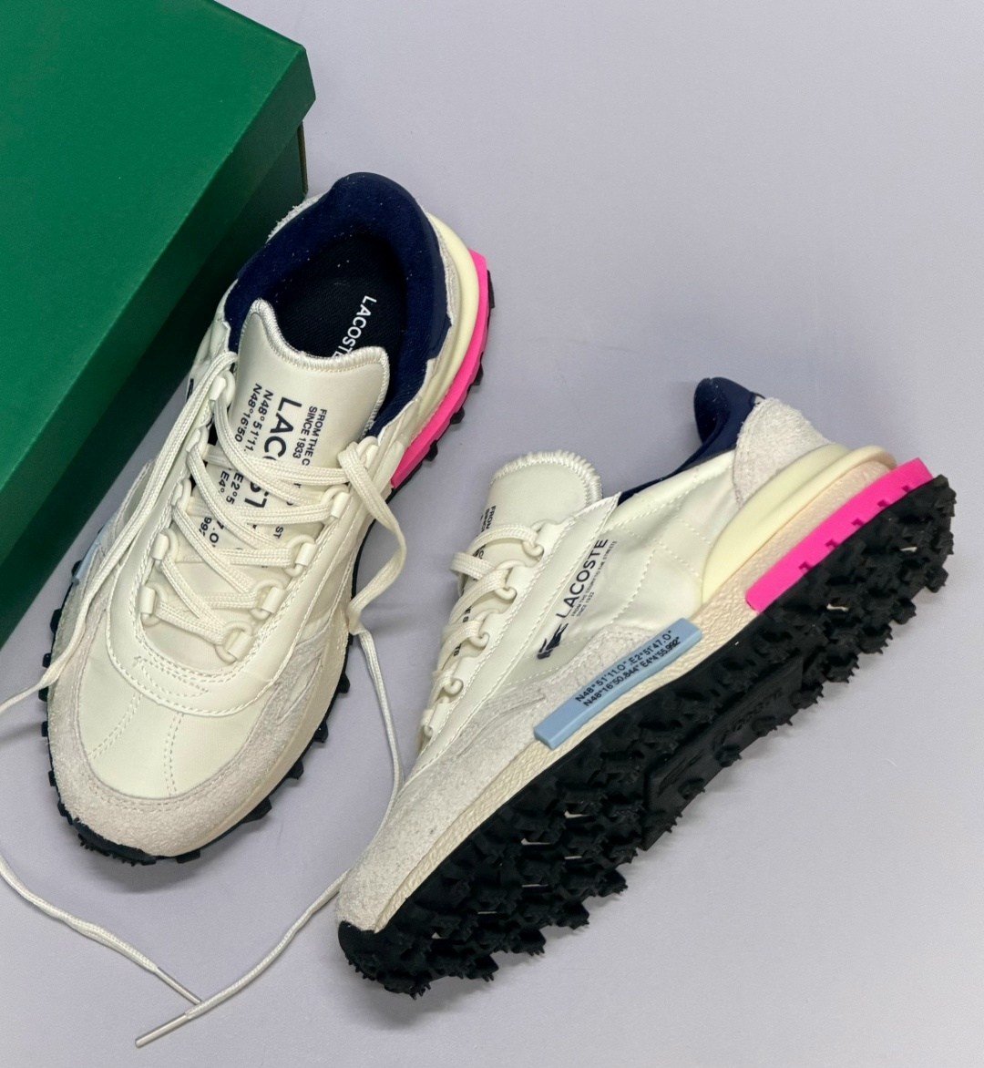 кроссовки lacoste elite active,кроссовки lacoste,кроссовки мужские lacoste,кроссовки женские lacoste elite active 223 бежевые 37 eu,кроссовки женские lacoste elite active 223 1 sfa