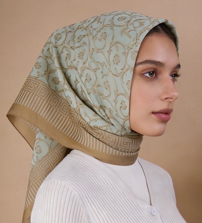 девушка,silk scarf,исламская мода,eşarp modelleri,tesettür giyim