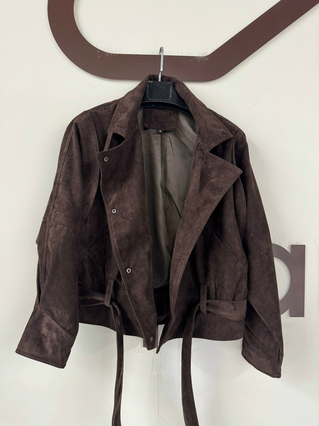 замшевая куртка,удлиненная замшевая куртка на кулиске mr-279-75-kr-z,женская куртка из замши шоколад,куртка замшевая женская,кожаная куртка