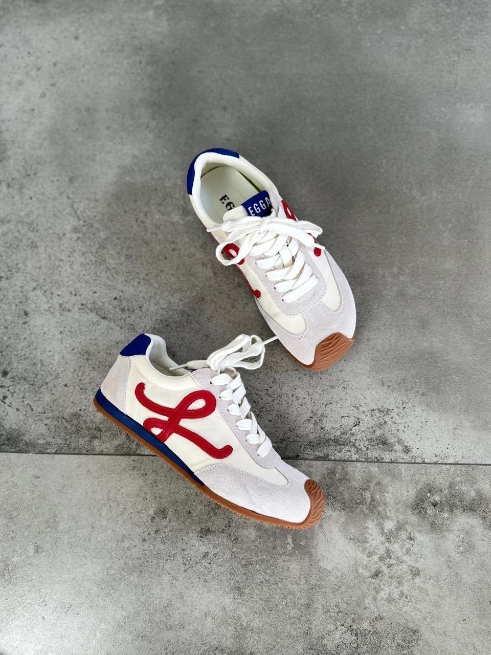 ,кроссовки loewe,женские кроссовки,коричневые кроссовки,спортивная