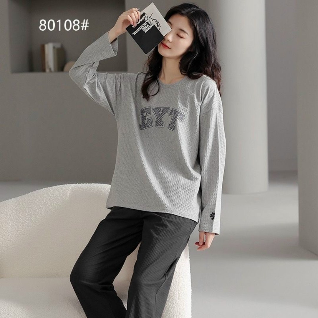 женский пижама,женская пижама с длинным рукавом,пижама весенняя,теплая пижама,женская пижама комплект