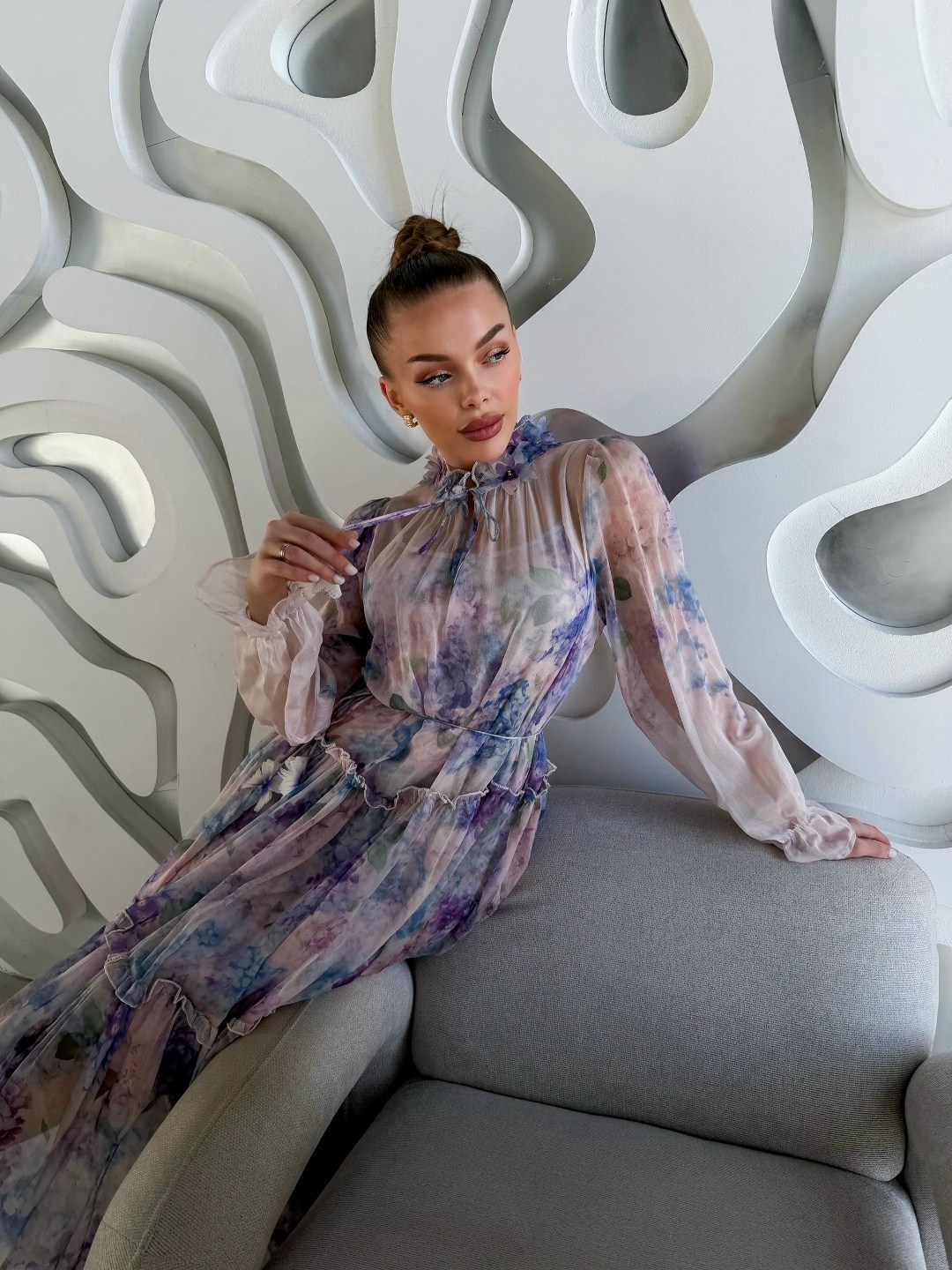 шифоновое платье,платье,платье стиль,платье женской,платье нежное