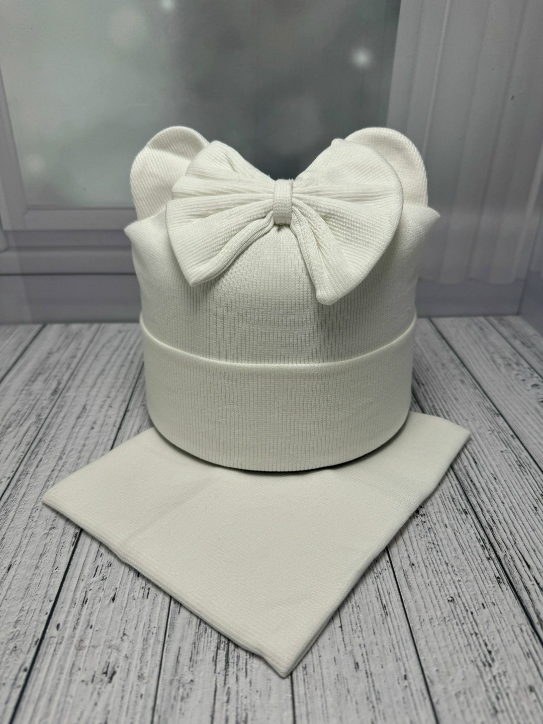 шапка и снуд для детей,комплект шапка со снудом для девочки,шапка и снуд комплект,шапочка,шапка детская с ушками трикотажная и снуд