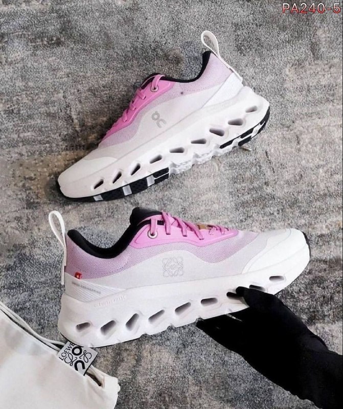 кроссовки on loewe x wmns cloudtilt 2 розовый,кроссовки x loewe cloudtilt 2 pink white on running,кроссовки,женские кроссовки,беговые кроссовки cloudtilt 2 loewe sand white женские