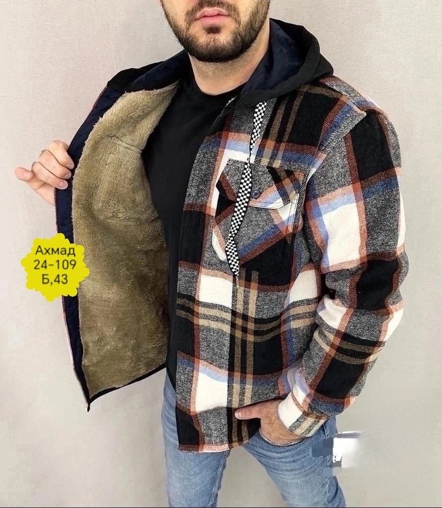 рубашка на меху с капюшоном,рубашка утепленная на меху зимняя в клетку,рубашка с капюшоном,рубашка теплая на флисе,рубашка с мехом