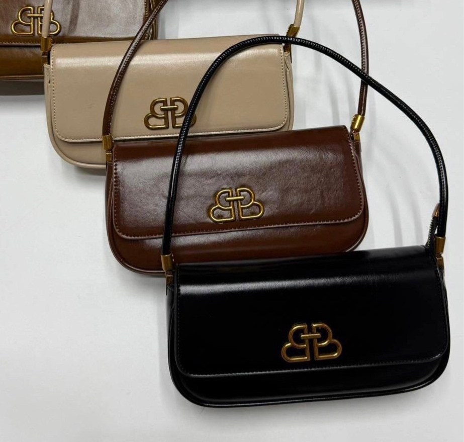 сумка женская balenciaga,сумка balenciaga,сумка,balenciaga сумка на плечо,кожаная сумка balenciaga bb soft flap 23x12 см black / gold