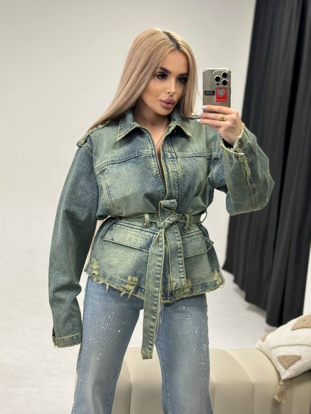 джинсовая куртка,куртка джинсовая женская,джинсовая куртка с поясом женская,джинсовая куртка zara,джинсовая куртка с поясом