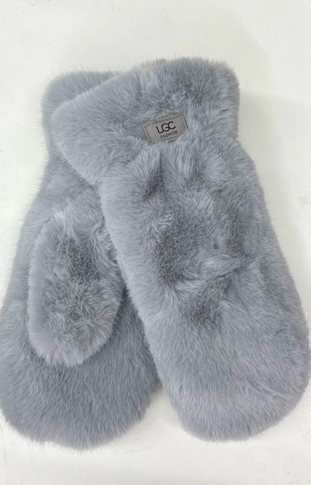 варежки женские зимние меховые рукавицы из меха,меховые варежки,женские меховые варежки из светло-серого кролика рекс,варежки зимние меховые цвет серый,варежки зимние меховые из кролика frau zimman