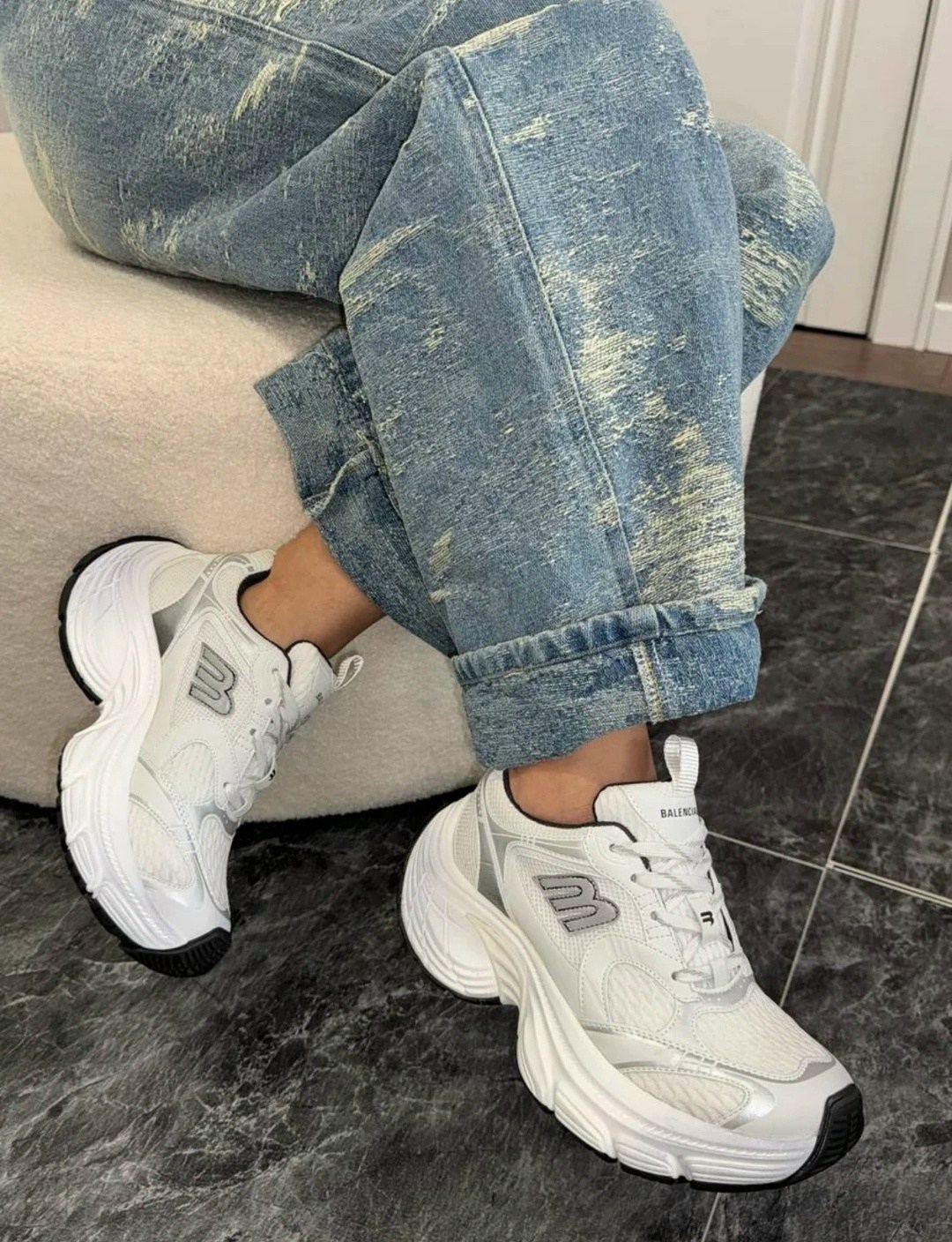 кроссовки женские,женские кроссовки balenciaga,кроссовки белые,кроссовки женские белые,кроссовки спортивные balenciaga