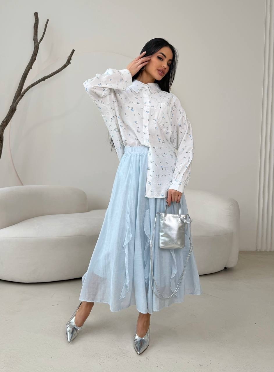 блуза свободная,женская блуза,шифоновая юбка,юбка женская,блузка женская