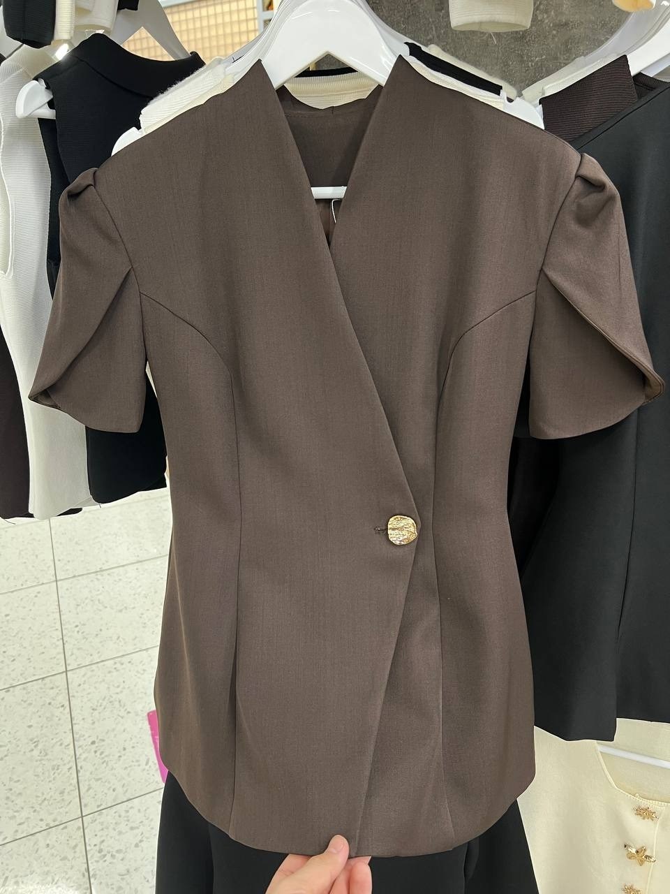 женский костюм,жакет с коротким рукавом,деловой костюм женский,женский пиджак,пиджак женский тонкий с коротким рукавом
