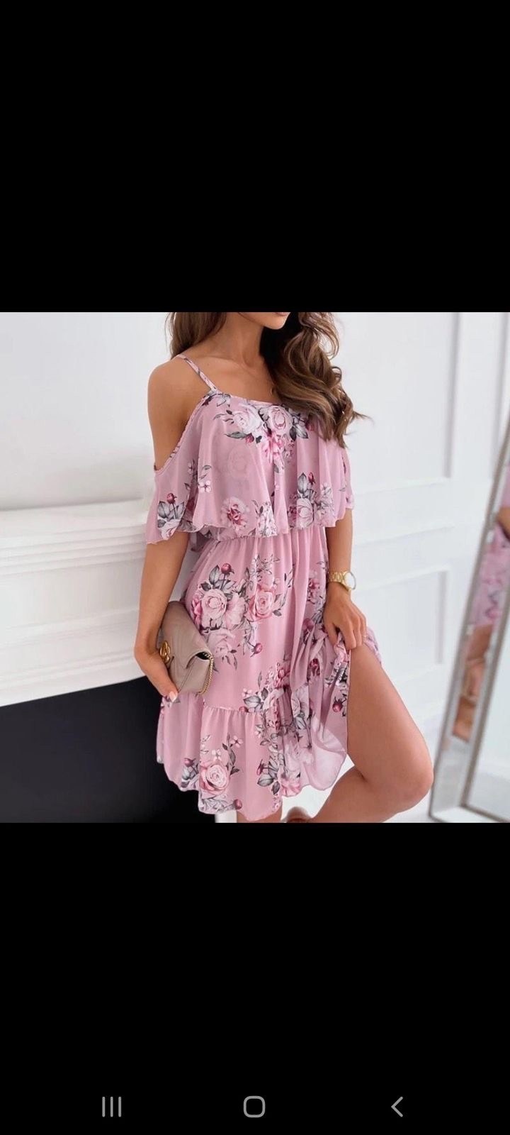 платье летнее женское,женское весенне-летнее новое шифоновое платье с принтом в европейском,голубое платье в цветочек,платье летнее,летние сарафаны