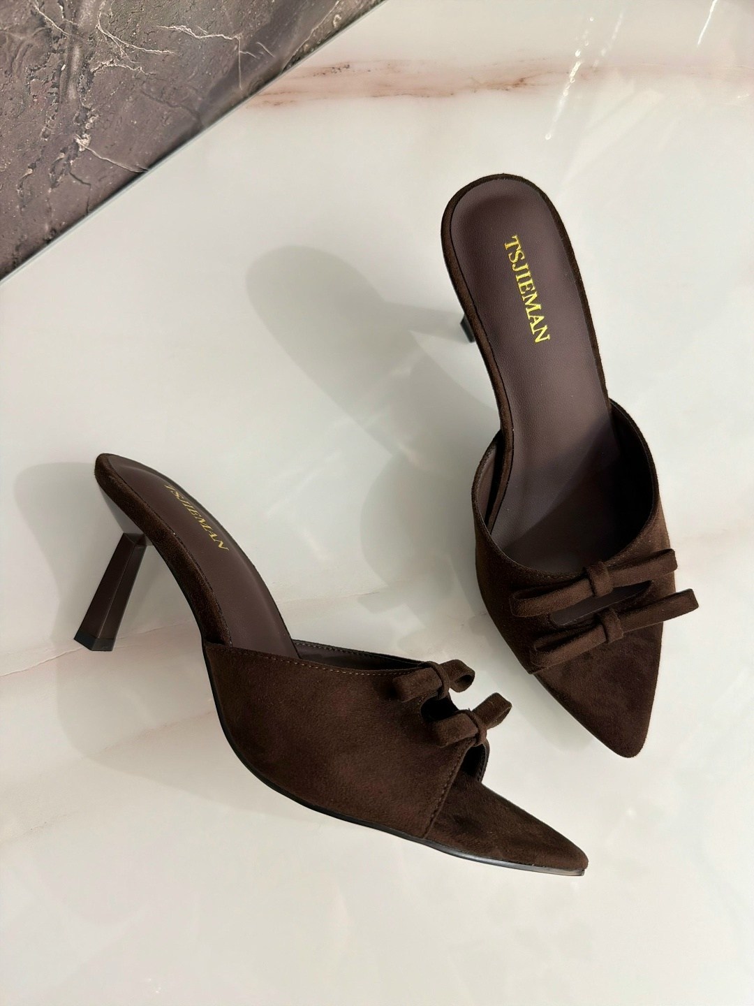 ,мюли женские,женские шлепанцы,туфли стильные,шлепанцы с бантами