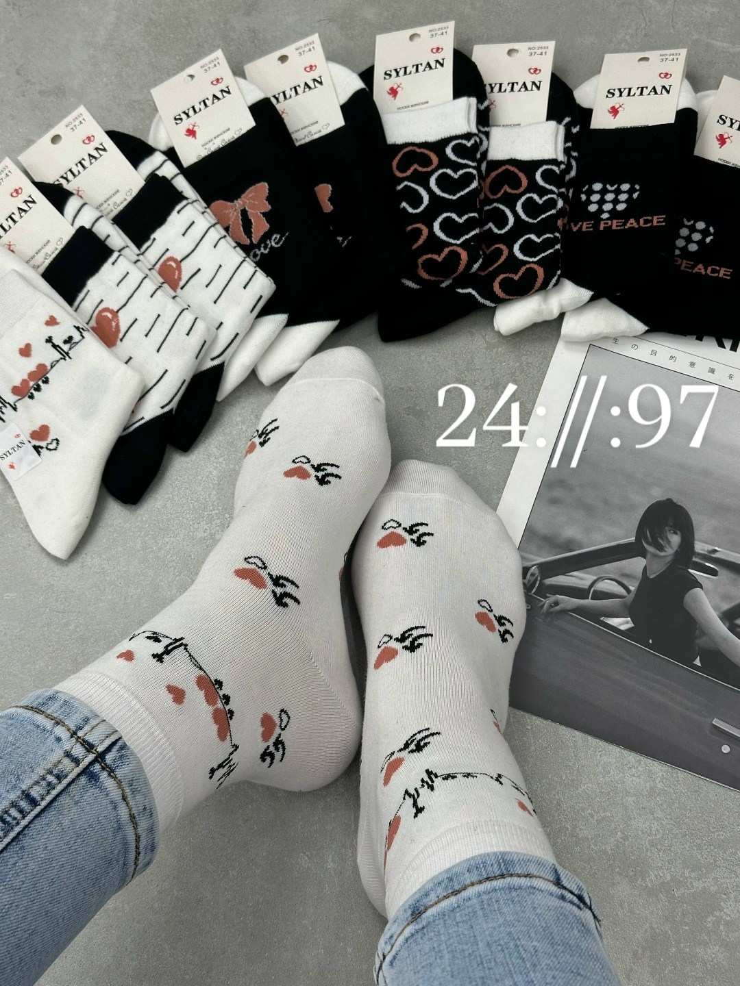 носки женские 10 пар,женские носки набор,носки женские,носки женские комплект,носки набор