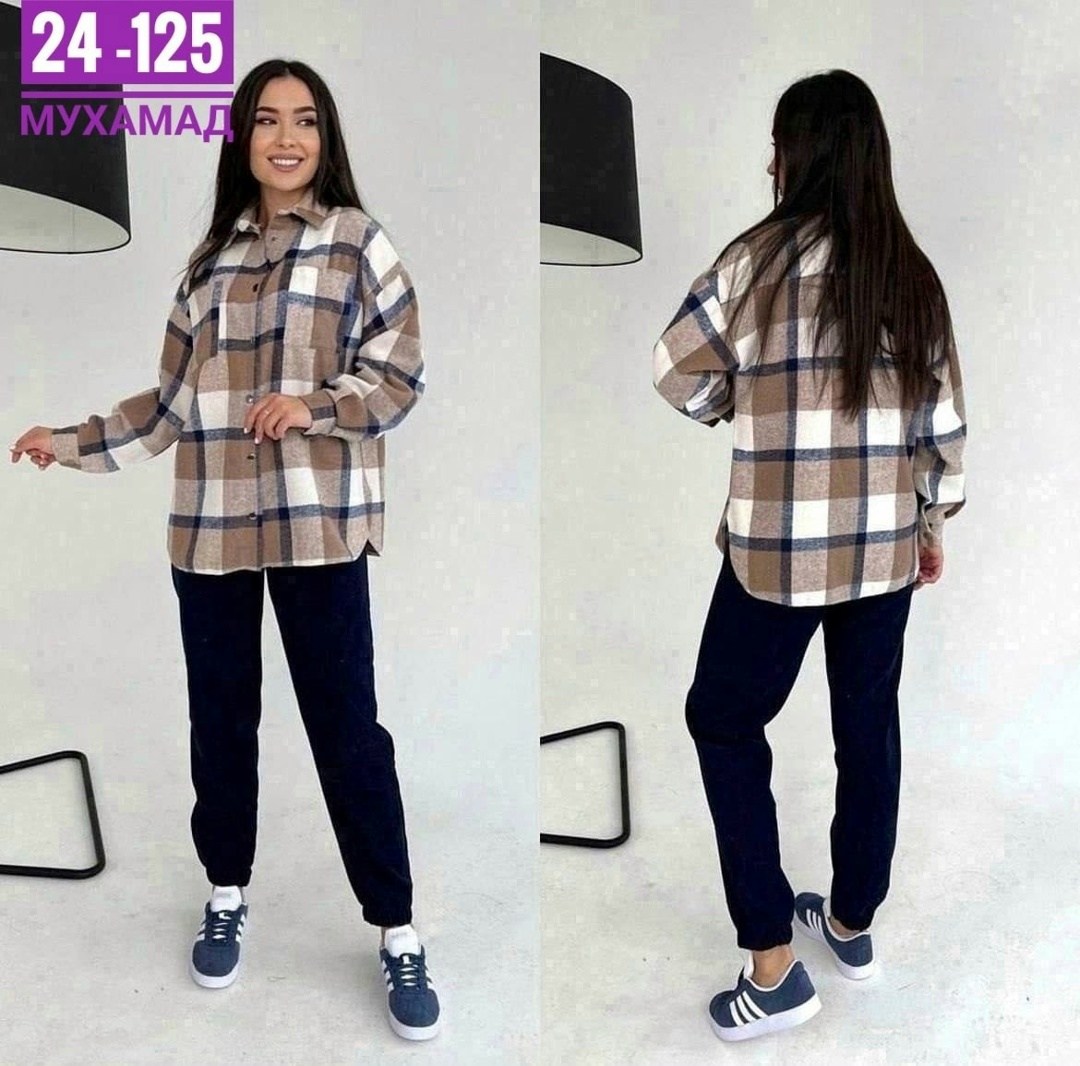 рубашка женская оверсайз в клетку,костюм женский двойка,костюм женский рубашка,костюм двойка модный,костюм женский двойка с рубашкой