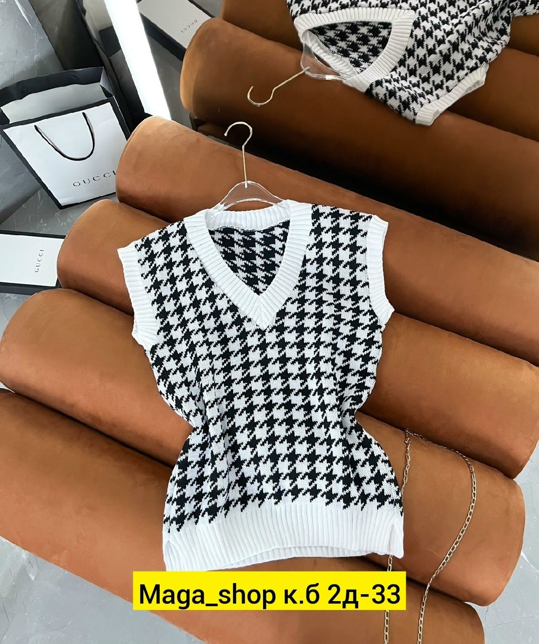 жилет женский вязаный,жилетка вязаная,жилет женский "гусиная лапка",вязаный жилет,жилетка женская