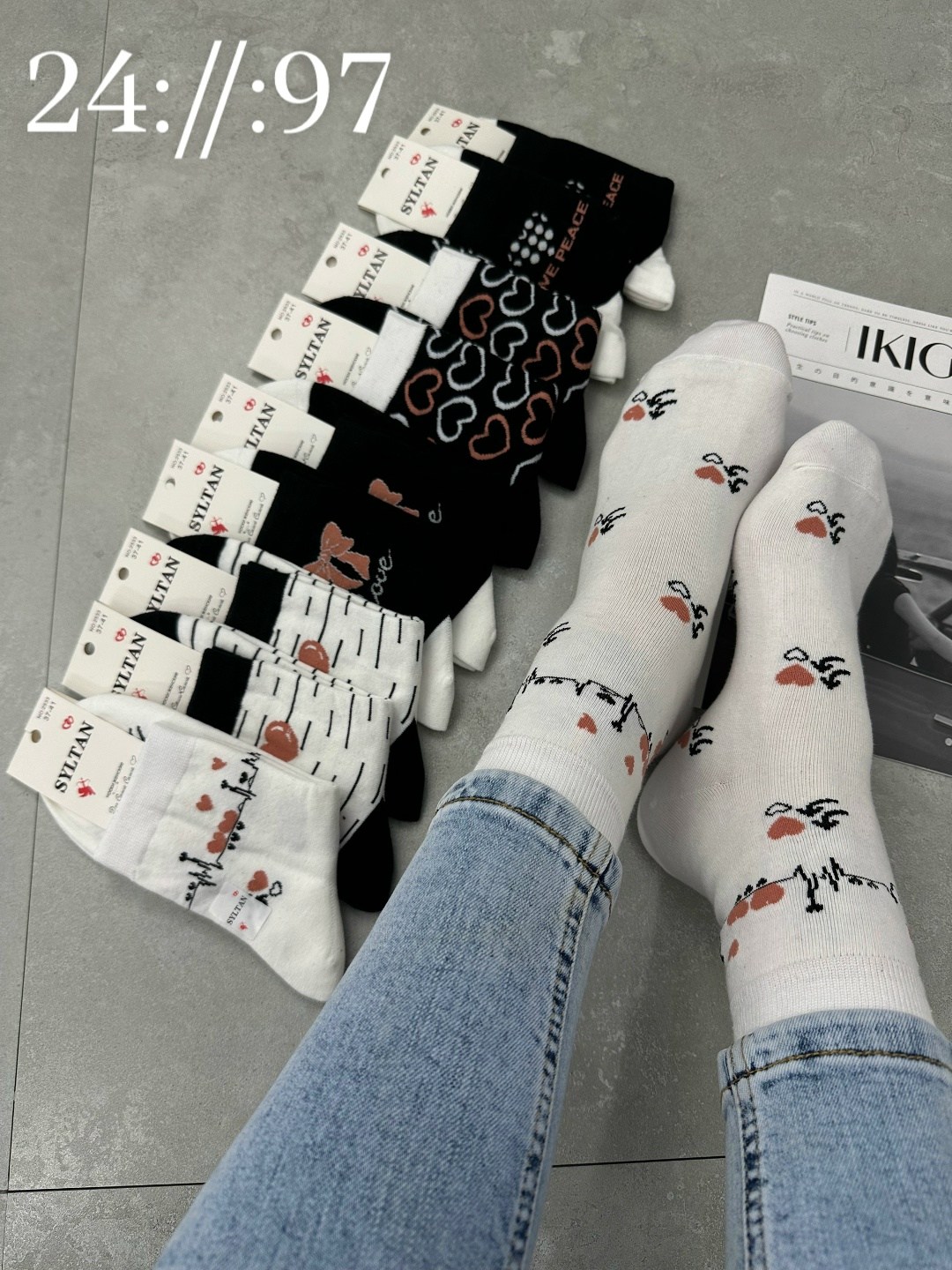 носки женские 10 пар,женские носки набор,носки женские,носки женские комплект,носки набор