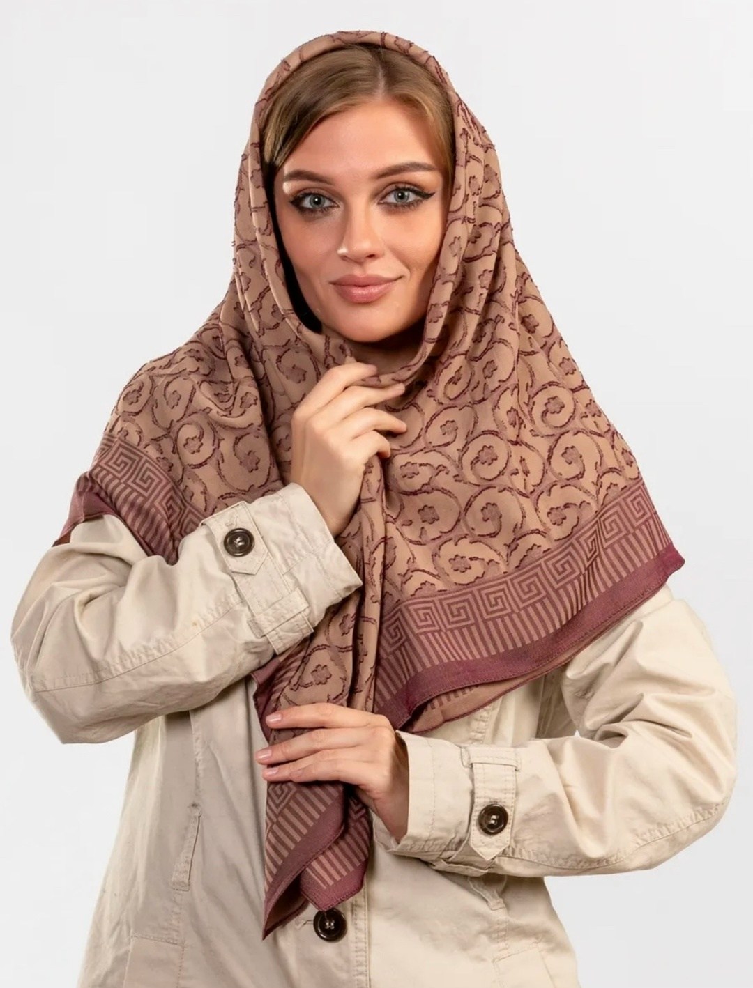 девушка,silk scarf,исламская мода,eşarp modelleri,tesettür giyim