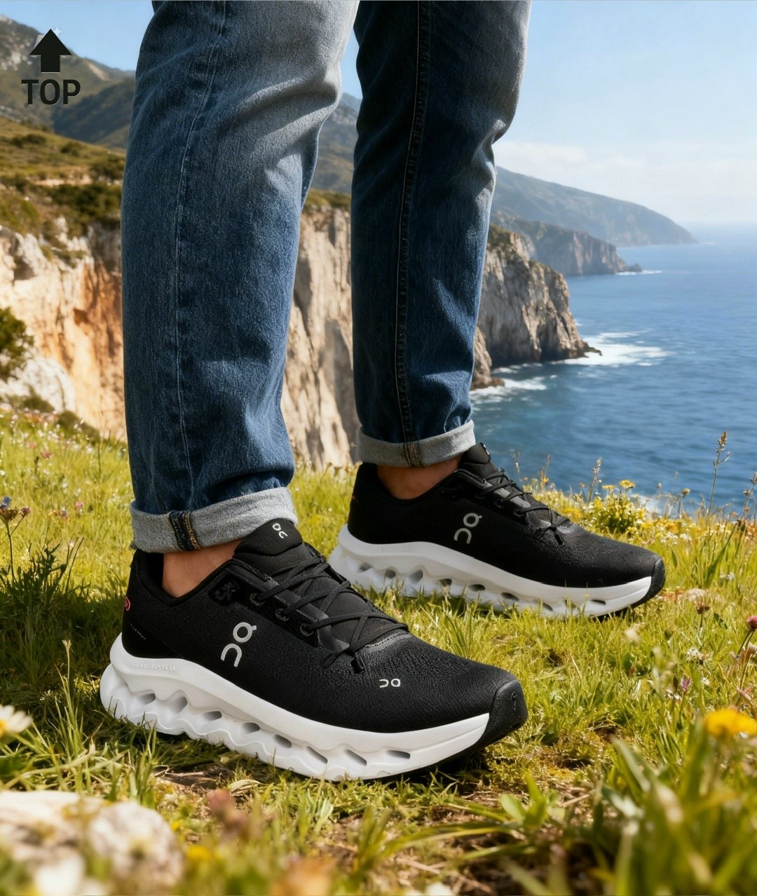 кроссовки on cloudflow,кроссовки,кроссовки on cloudrunner 2 цвет eclipse black,кроссовки женскиe,мужские кроссовки