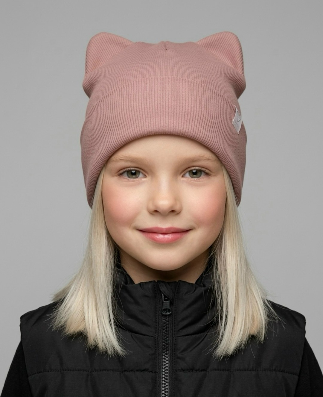 шапка для девочек,шапка детская,шапка с ушками,шапочка с ушками,шапка детская вязаная с ушками