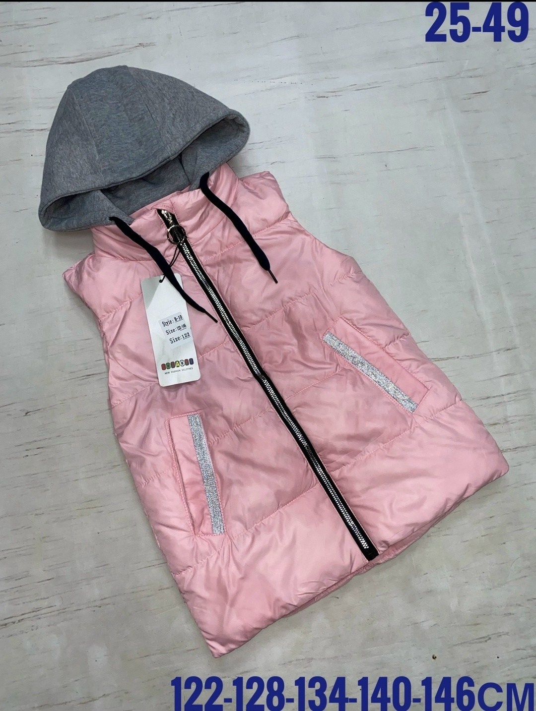 жилет детский,жилетка детская,жилет для девочек,утепленный жилет для девочки,жилетка