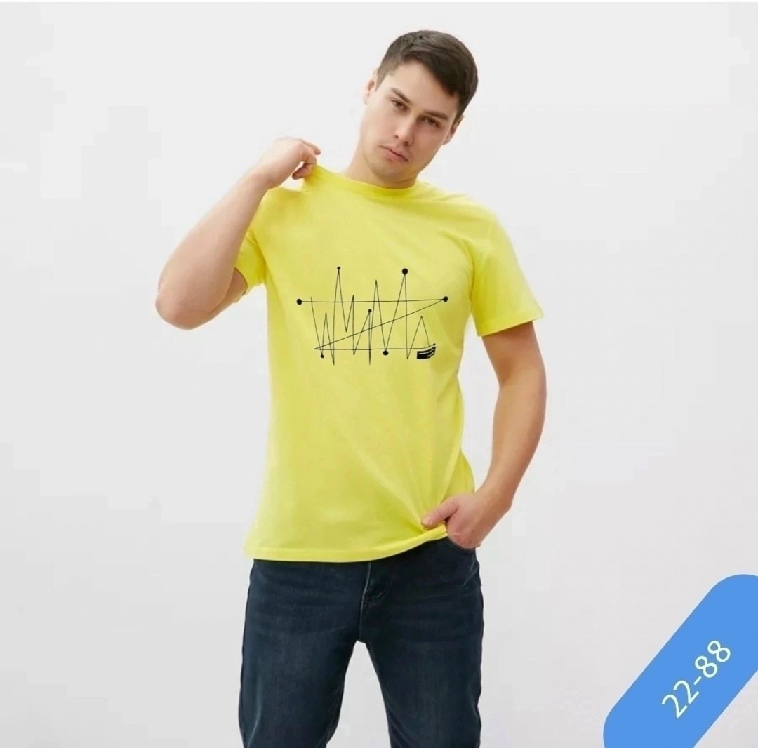 футболки мужские с принтом,мужская футболка,желтая футболка,футболки базовая,футболка