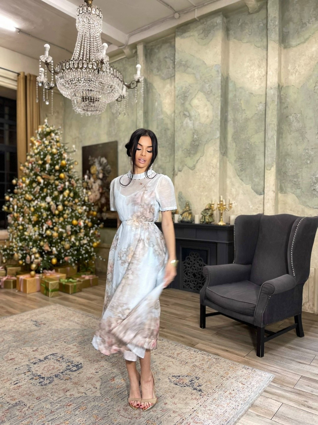 платье,стильное платье,платье женской,шифоновое платье,платье на выпускной