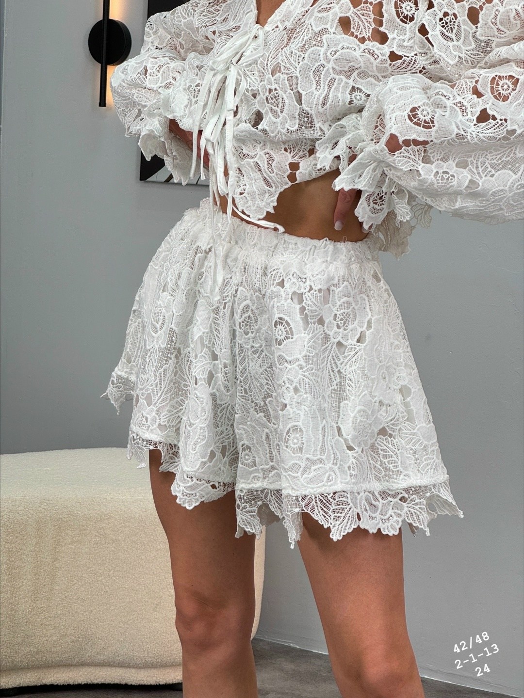 модные костюмы с гипюром,кружевное платье,костюм с кружевом,летний женский комплект