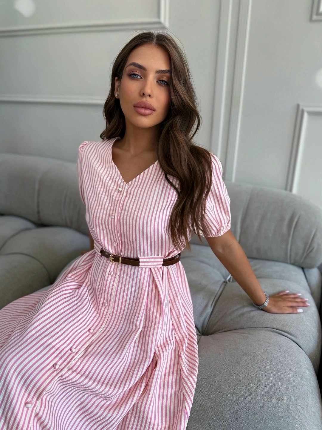 платье летнее,платье женской летнее,платье женское,платье розовый,платья в полоску