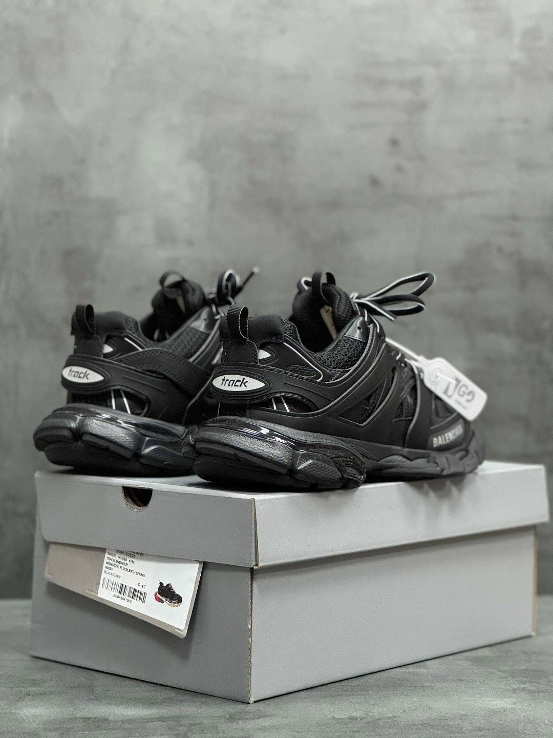 кроссовки balenciaga track,кроссовки balenciaga,мужские кроссовки balenciaga track черные,кроссовки баленсиага трек 1,balenciaga track