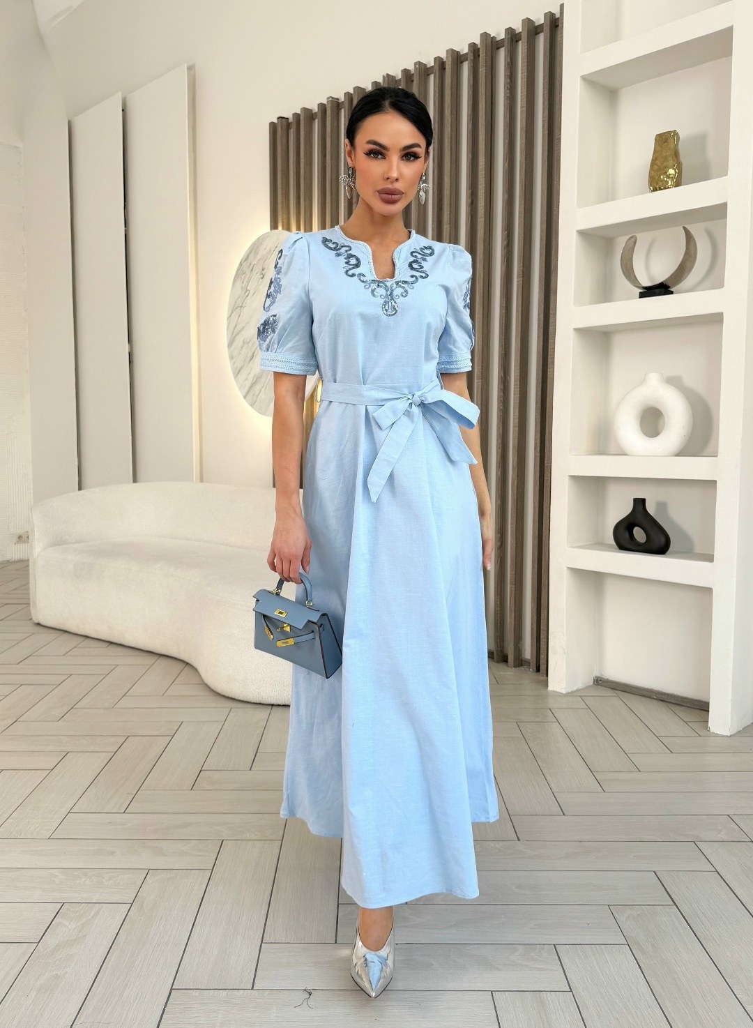 платье голубое,модное платье,платья,платье женское голубое,голубое летнее платье