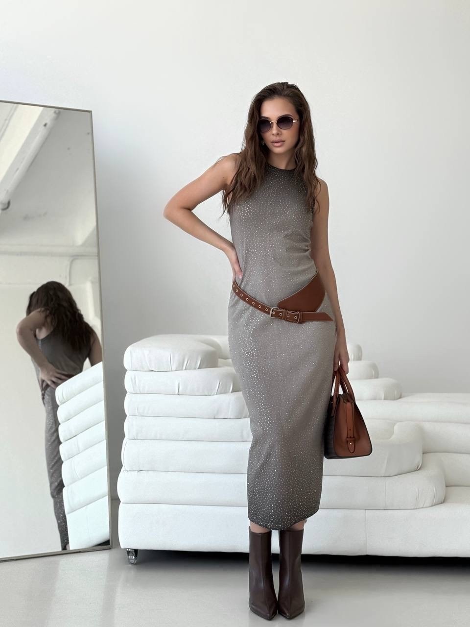 платье майка,трикотажное платье,миди платье,платья туники,шикарное платье