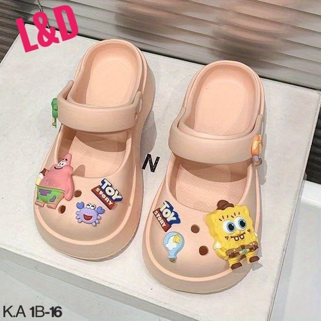 кроксы резиновые,кроксы женские летние шлепки с дырками,тапочки резиновые женские милые,кроксы детское,модные кроксы