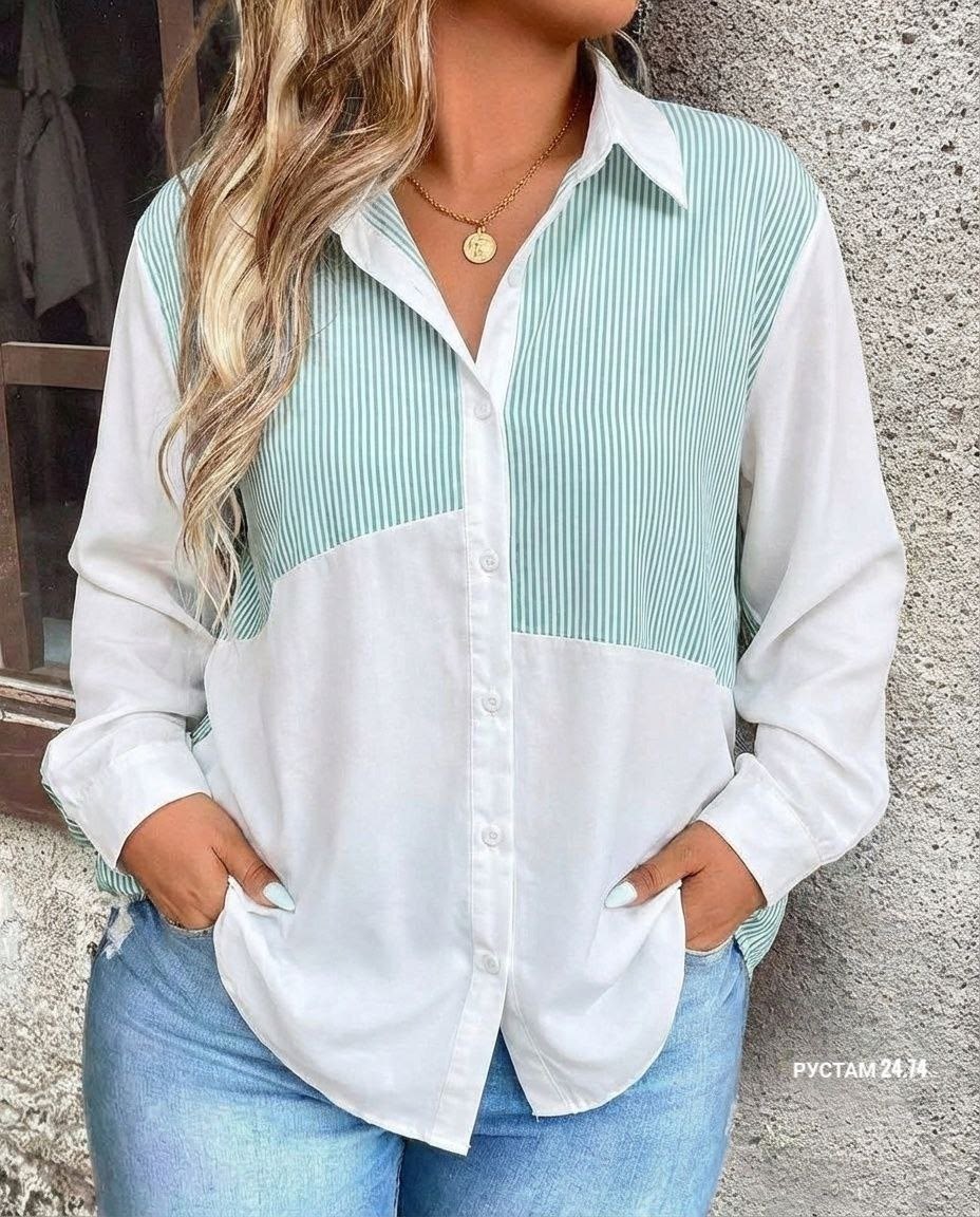 рубашка женская,женские блузки,рубашка в полоску,модные блузы,повседневная женская блузка