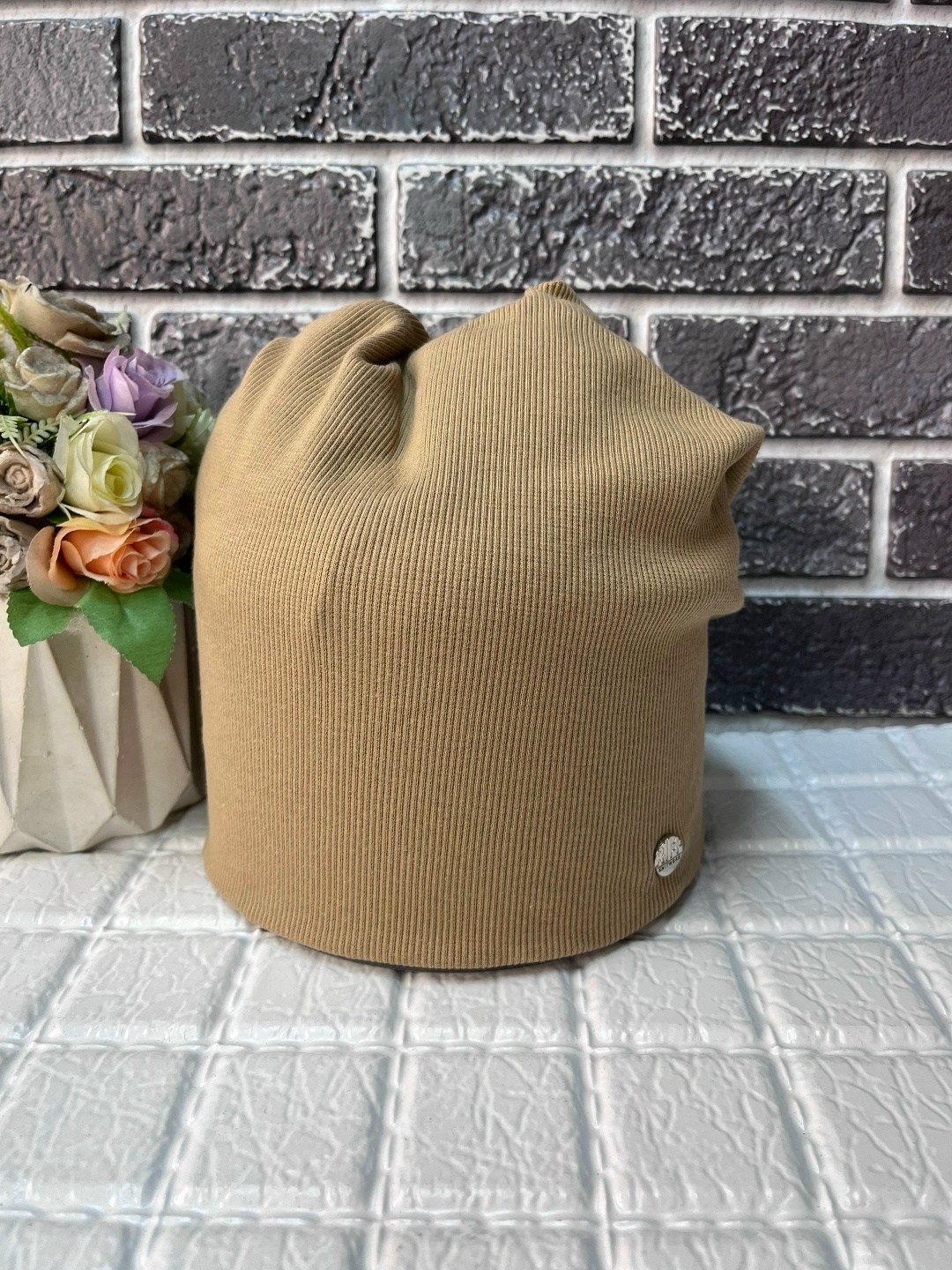 шапка трикотажная,шапка женская,шапочка,шапка двойная трикотажная,шапка