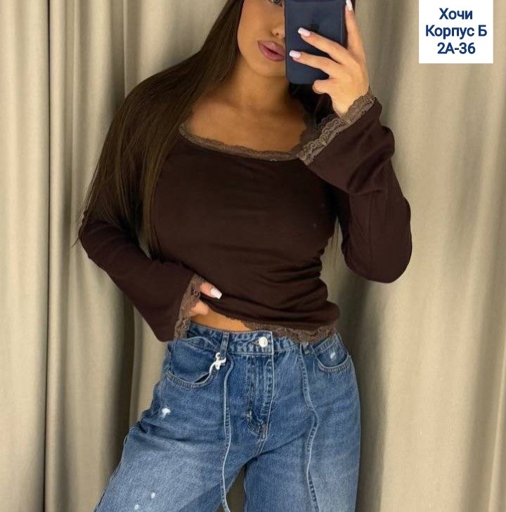 лонгслив с гипюром,блузка модная,лонгслив женские,кофточка