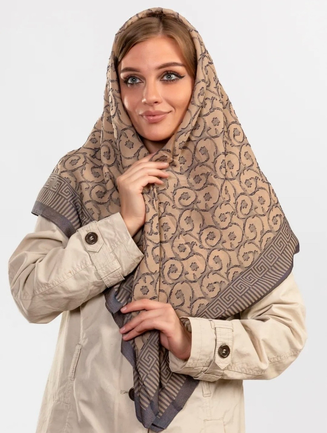 девушка,silk scarf,исламская мода,eşarp modelleri,tesettür giyim