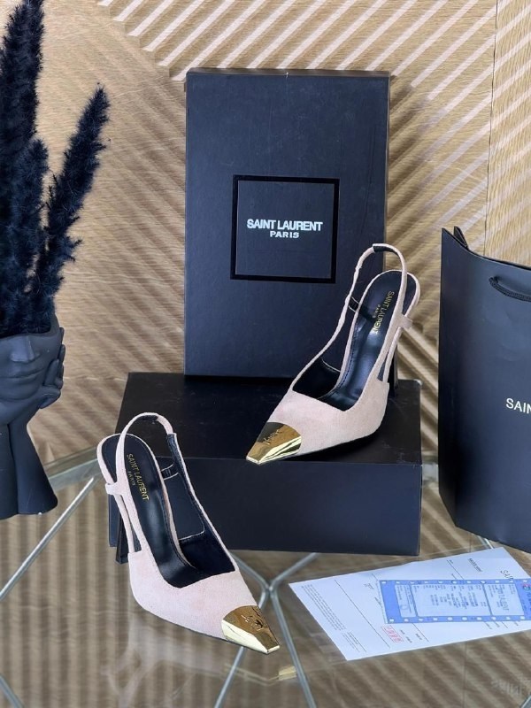 туфли yves saint laurent,туфли saint laurent,,ив сен лоран туфли,женские туфли-лодочки на высоком каблуке с металлическим носком