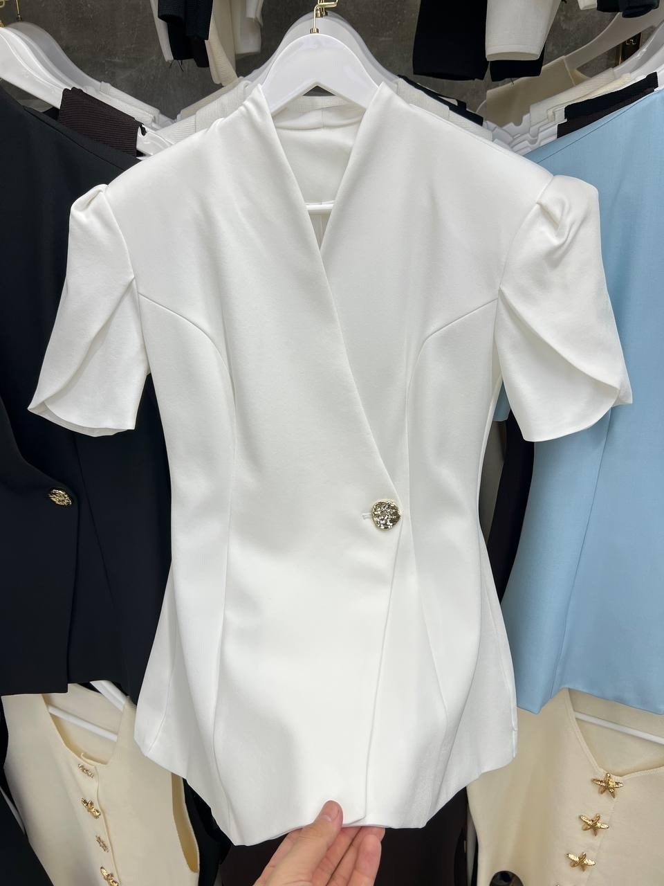 женский костюм,жакет с коротким рукавом,деловой костюм женский,женский пиджак,пиджак женский тонкий с коротким рукавом