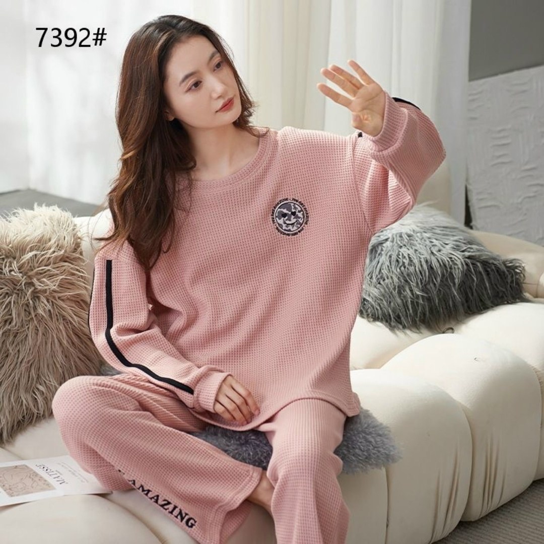 женский пижама,женская пижама с длинным рукавом,пижама весенняя,теплая пижама,женская пижама комплект