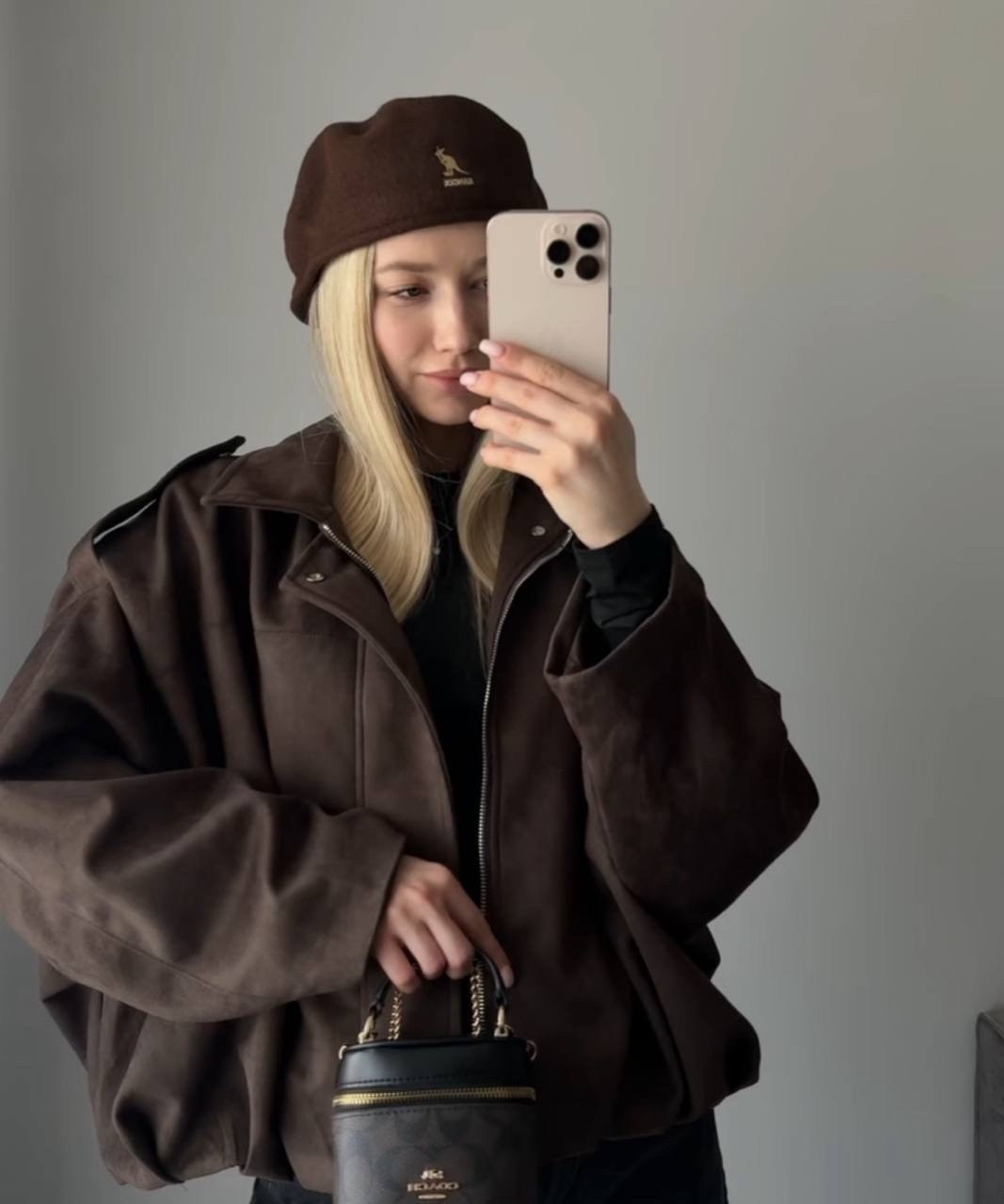 куртка-бомбер из искусственной замши zarina,куртка замшевая,бомбер замшевый оверсайз athe.brand,женская винтажная куртка-бомбер из пу кожи,куртка-бомбер утепленная с замшевой фактурой befree