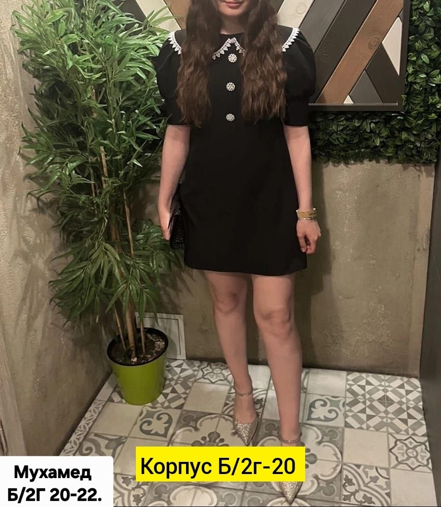 платье женское,женское платье с воротником,платье с воротником,платье короткое с кружевным воротником kapashova 214017569,платье женское черное с белым воротником