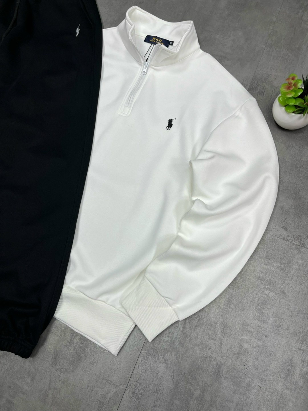 джемпер ralph lauren,чёрное худи поло ральф лорен,ralph lauren black quarter zip,свитшот поло ральф лорен черный,polo ralph lauren худи с молнией черный