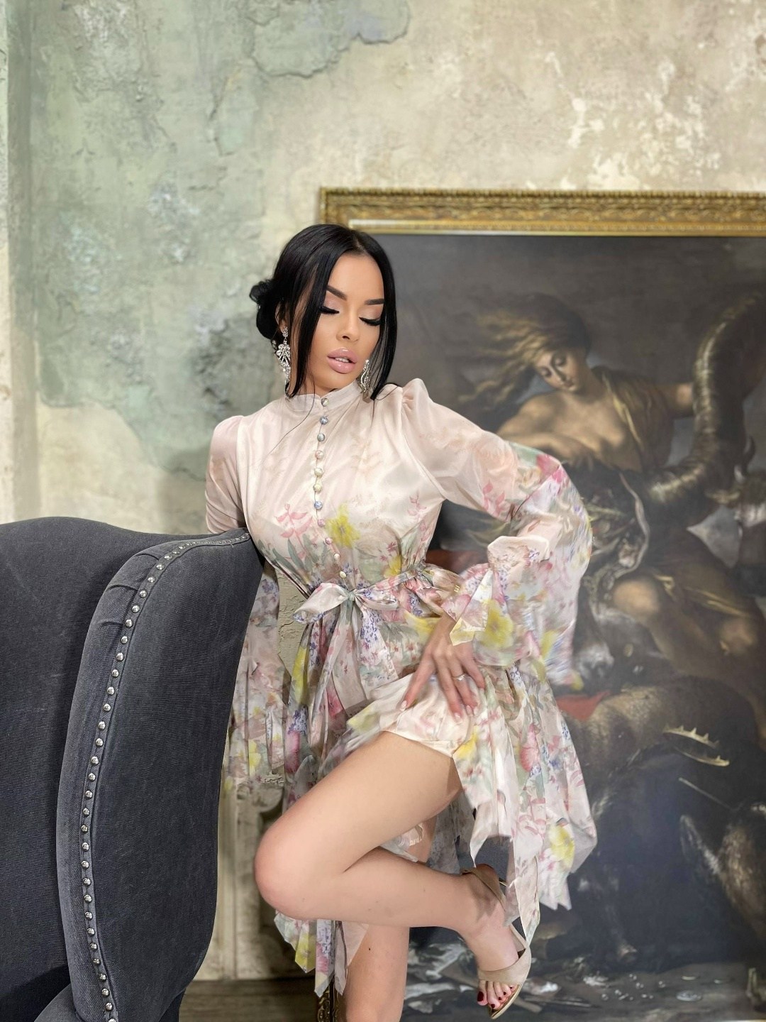 платье стильное,платье,винтажное платье,платье диор,романтические платья